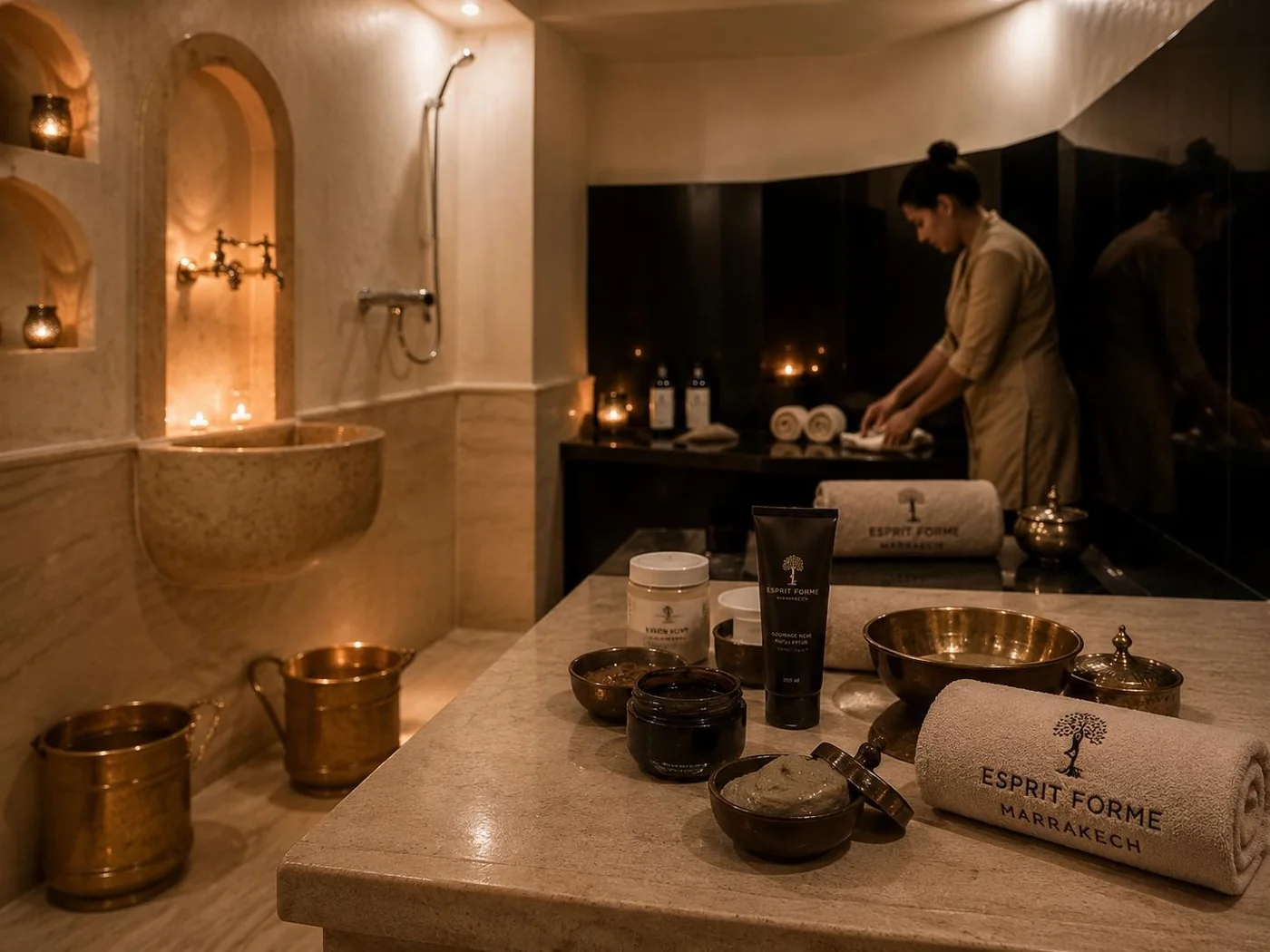 Preparar su hammam marroquí