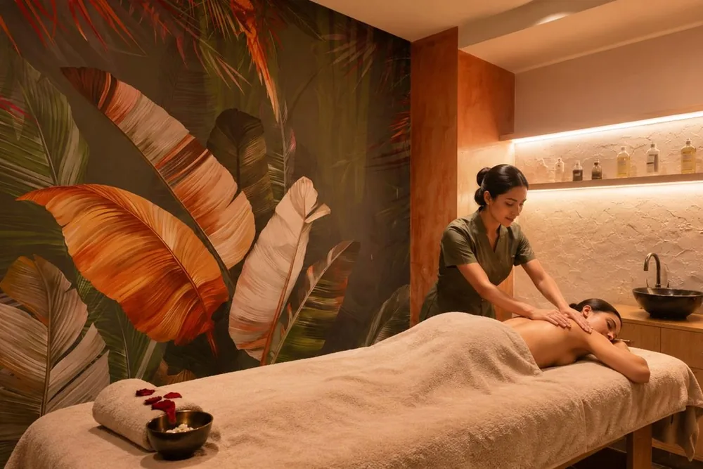 Relaxing massage